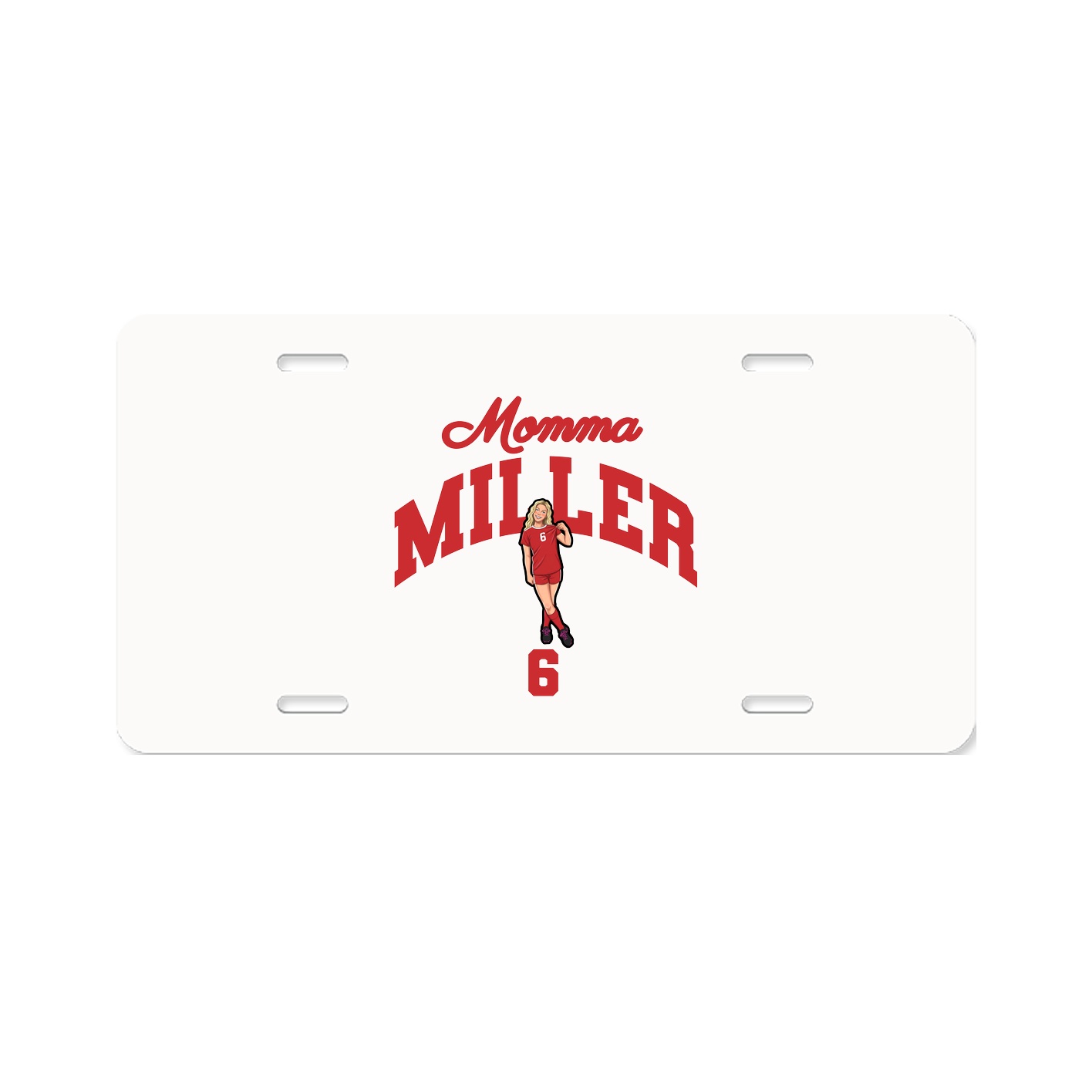 License Plate — Mothers Day Arch in Classic