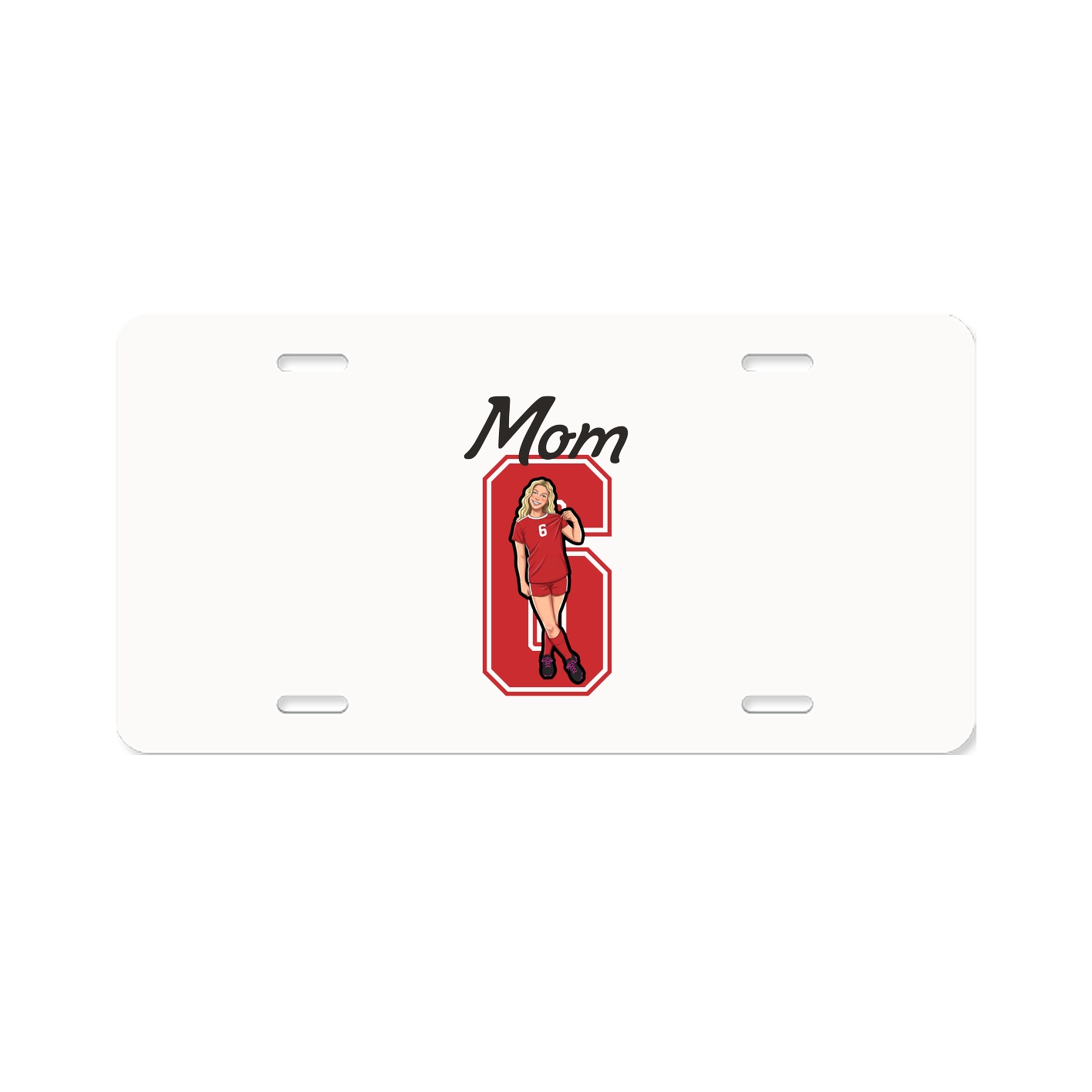 License Plate — Mothers Day Shirsey in Classic