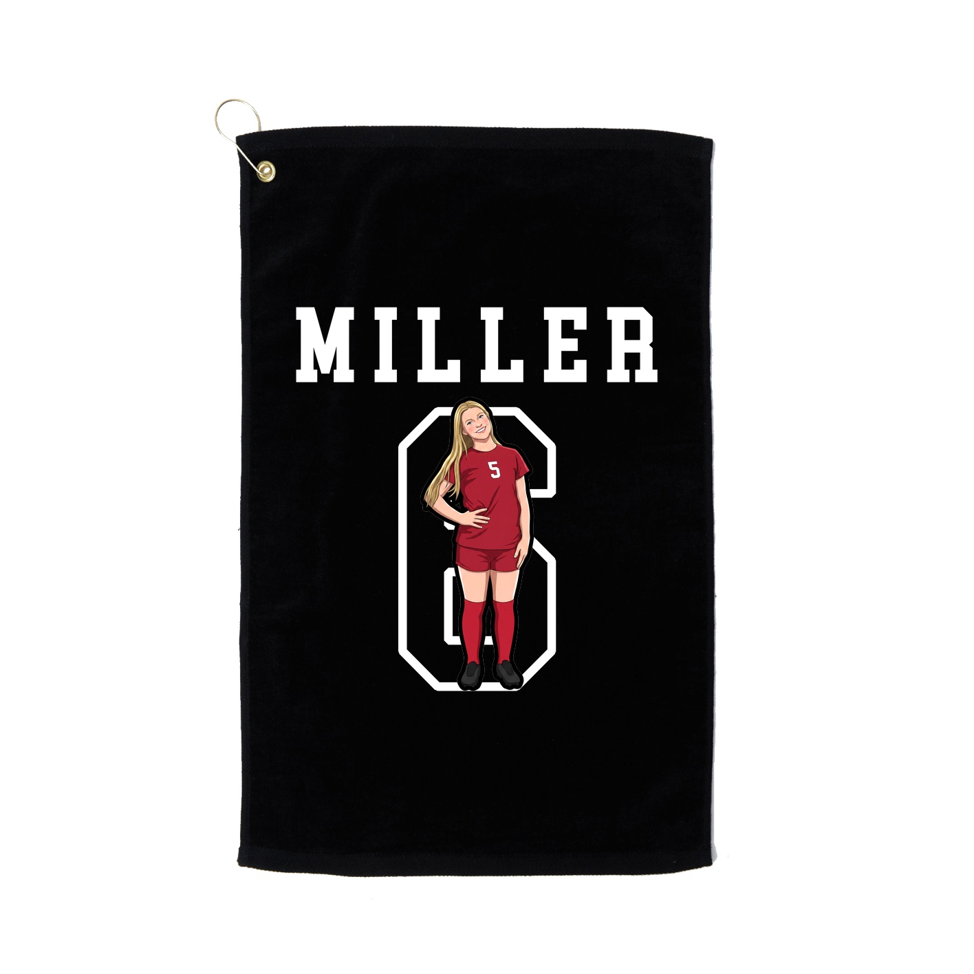 Golf Towel — Shirsey in Black