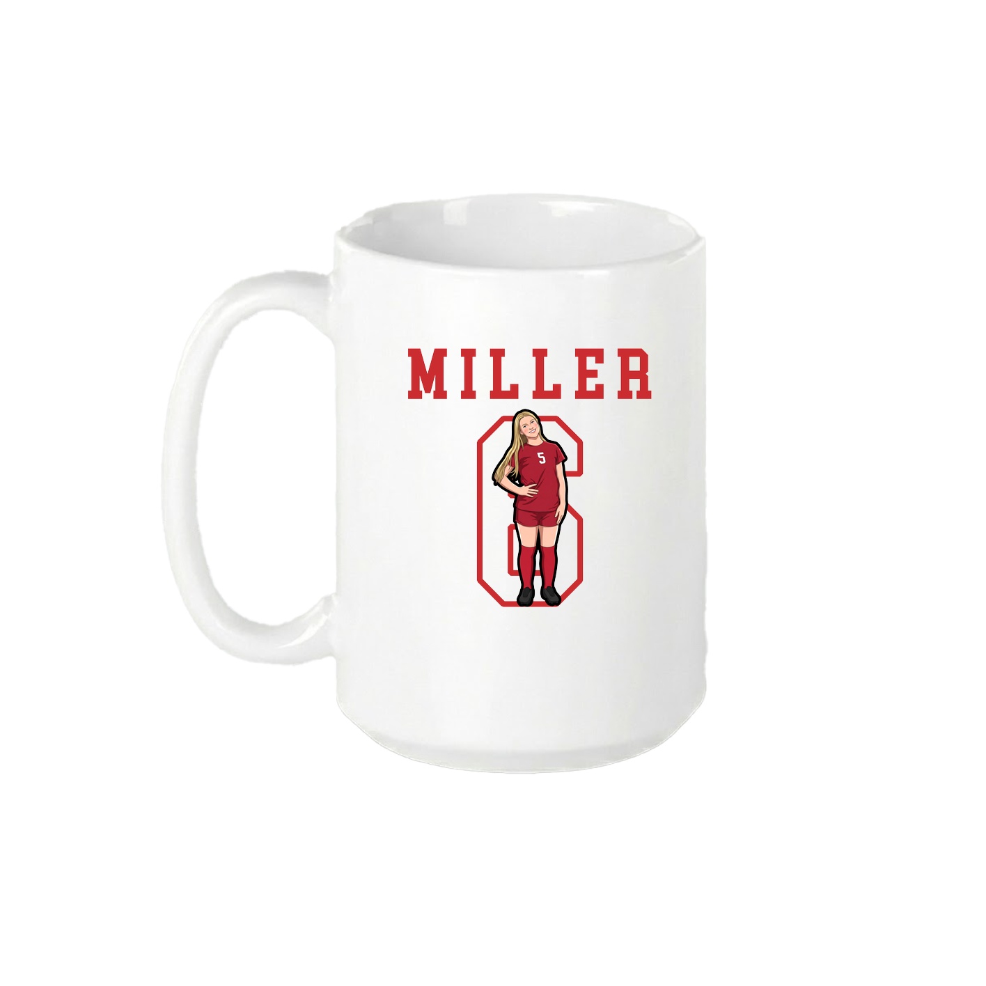 15oz Coffee Mug — Shirsey in White