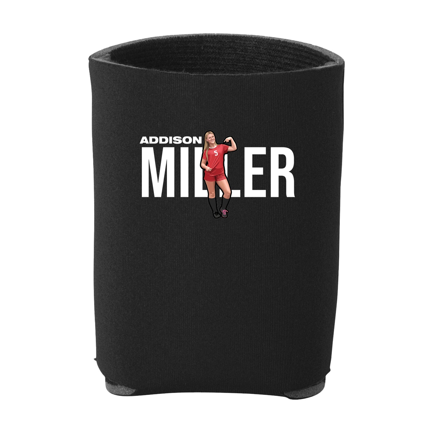 Can Holder — Player Name in Black