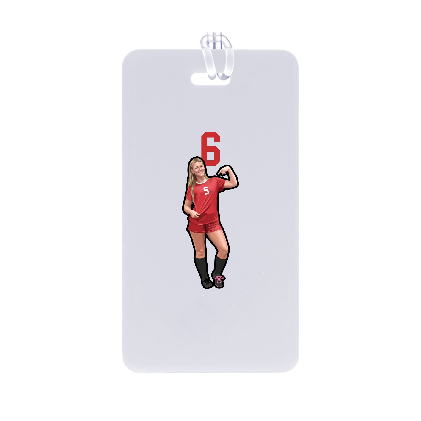 Bag Tag — Number Top in Classic