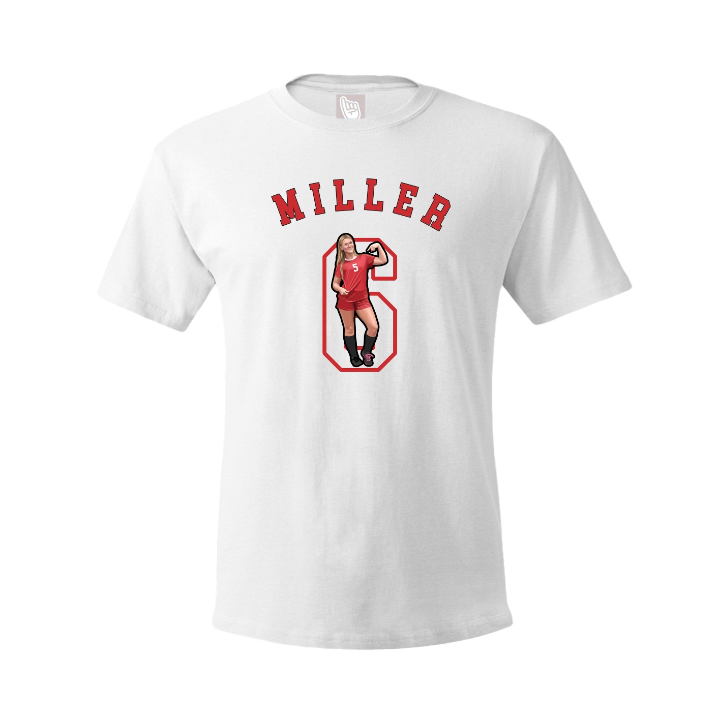 Tee — Shirsey Arch in White