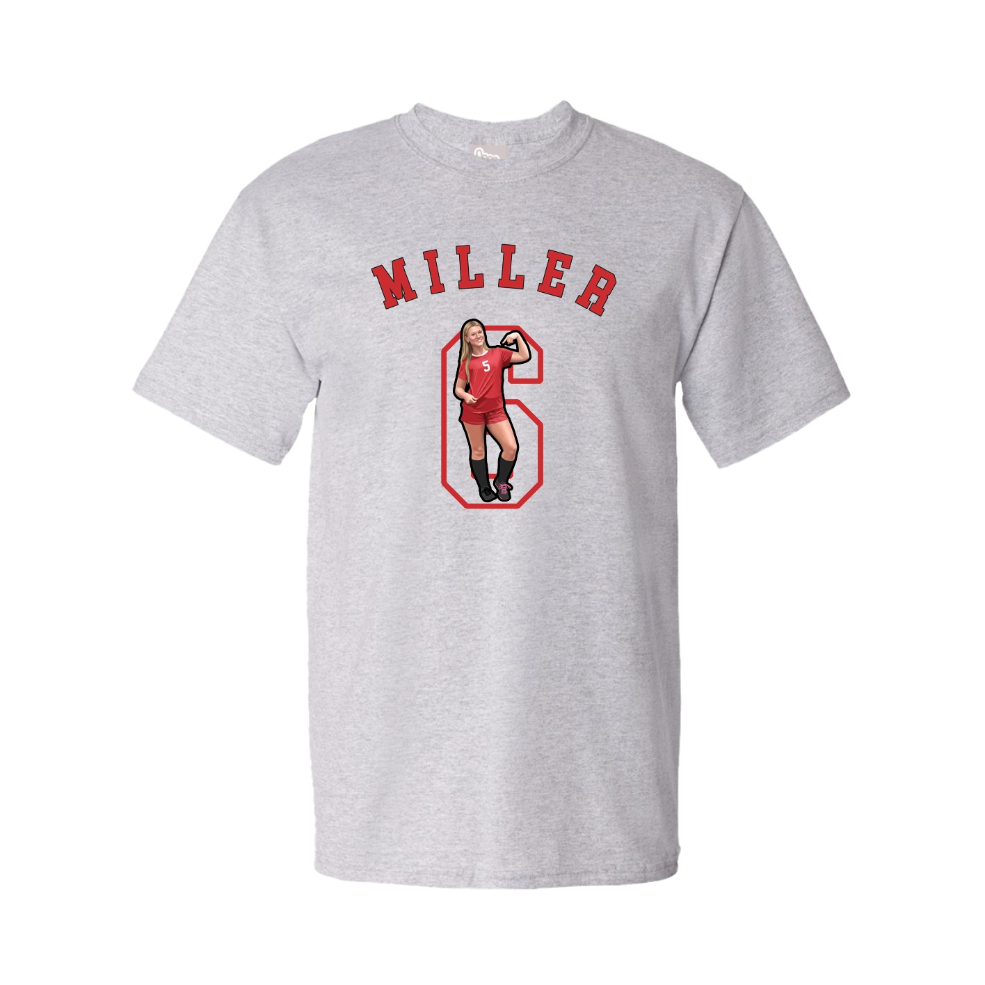 Youth Tee — Shirsey Arch in Grey