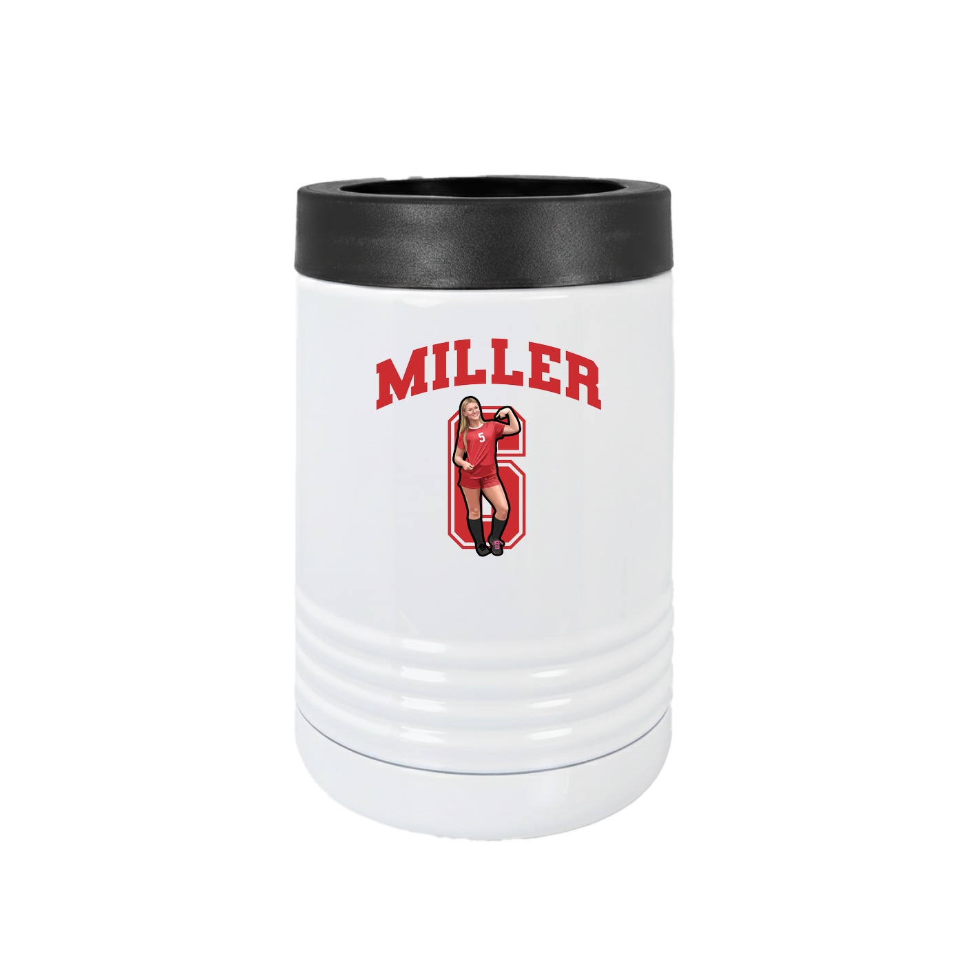 Beverage Holder — Number in White