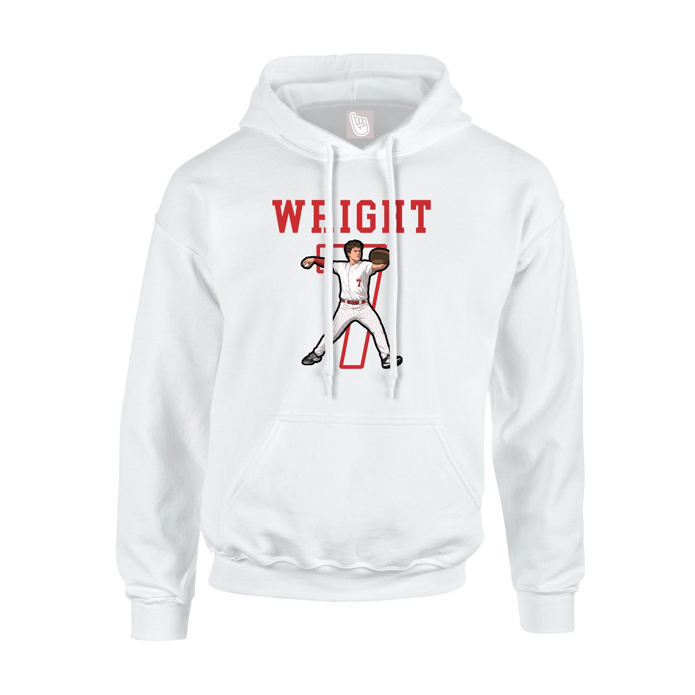 Youth Hoodie — Shirsey in White