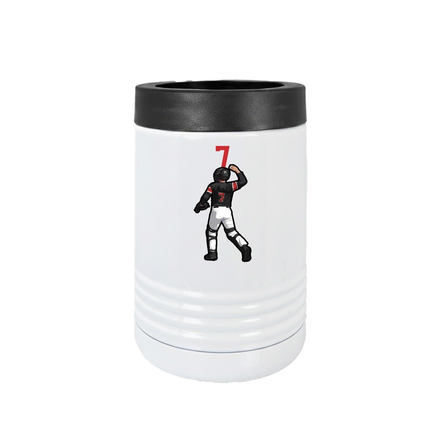 Beverage Holder — Number Top in White