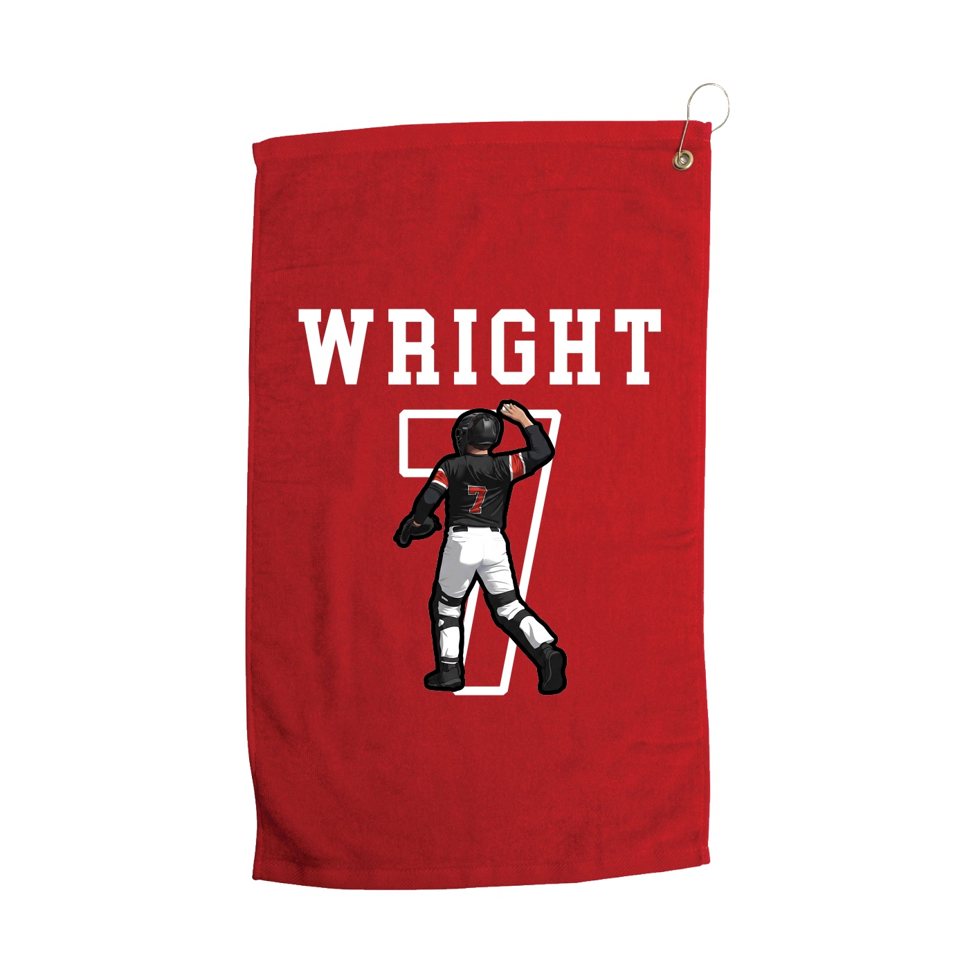 Golf Towel — Shirsey in Red