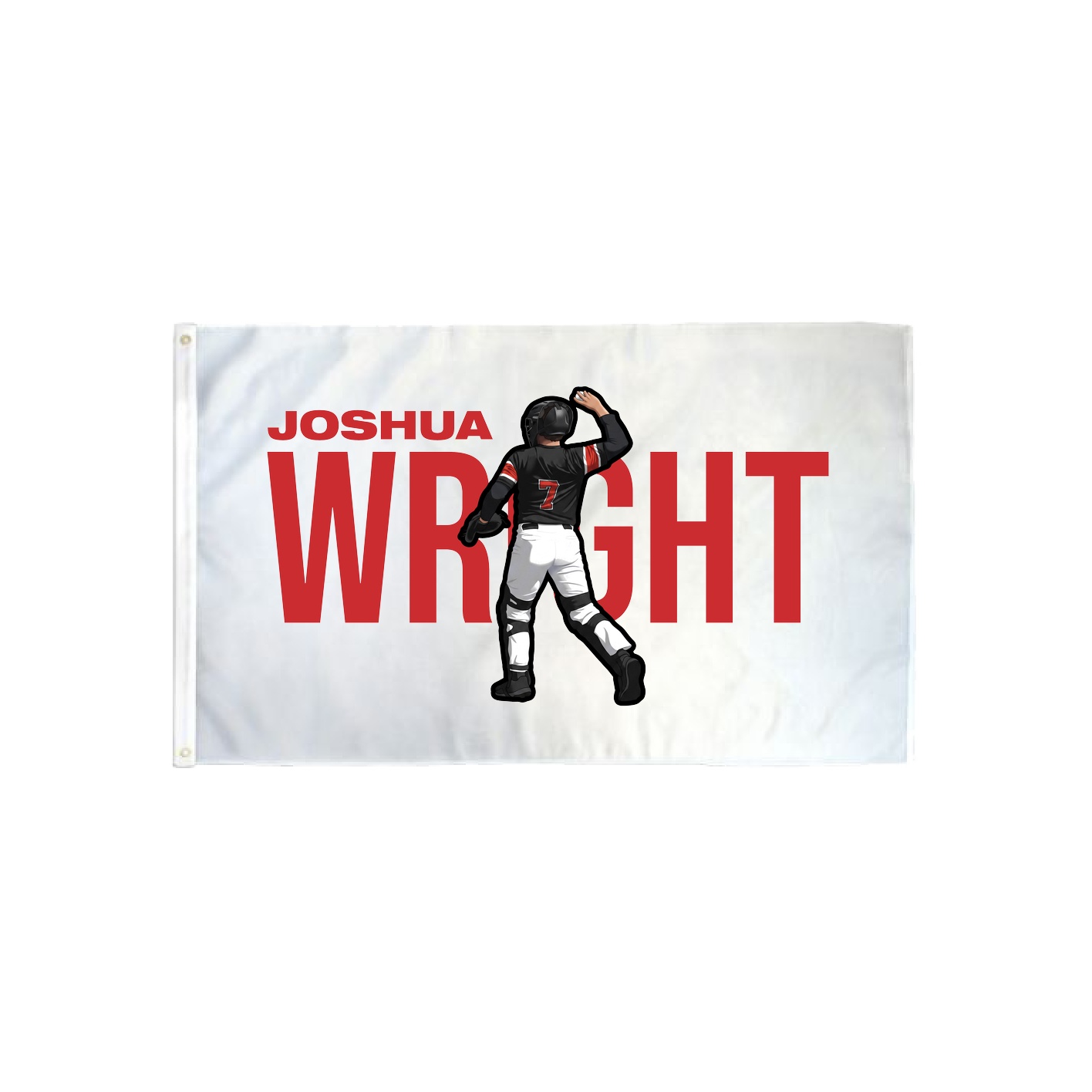 3x5 Flag — Player Name in Classic