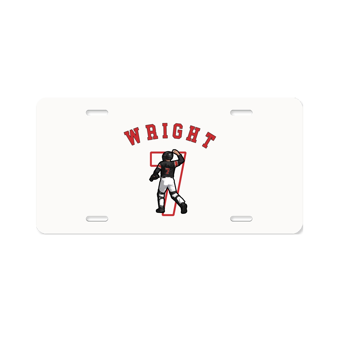 License Plate — Shirsey Arch in Classic