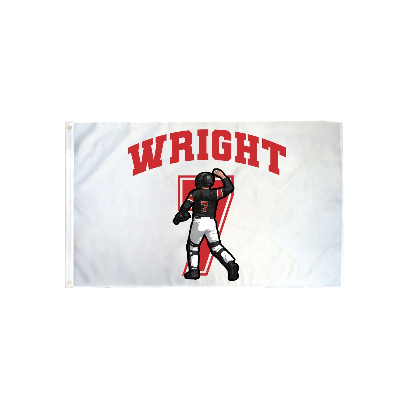 3x5 Flag — Number in Classic