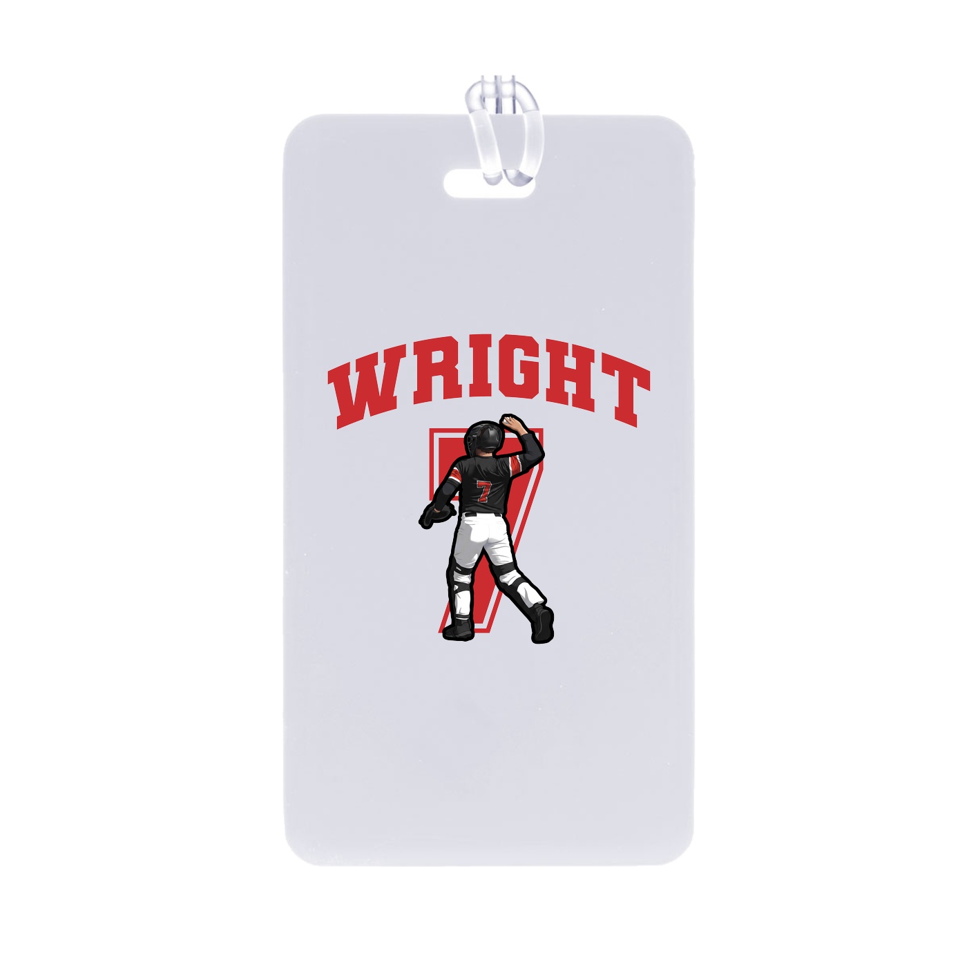 Bag Tag — Number in Classic