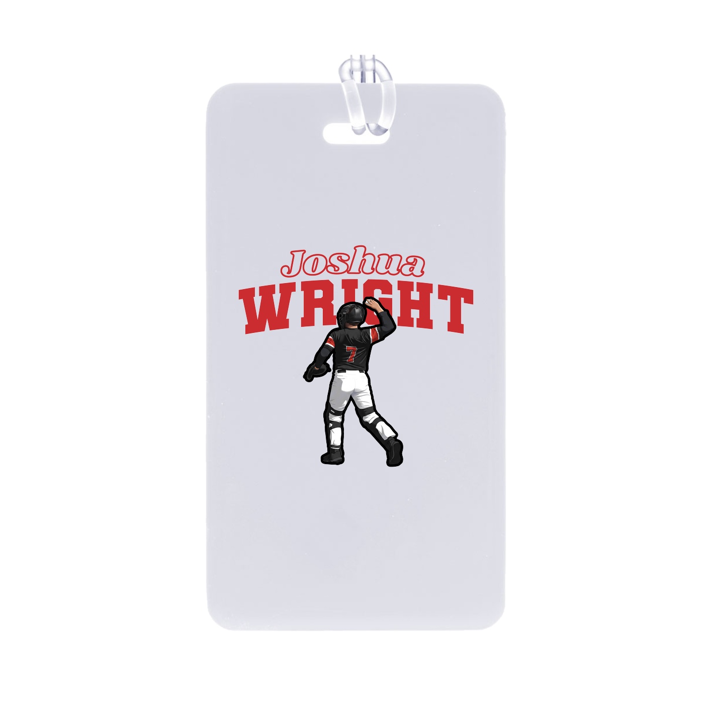 Bag Tag — Name Arch in Classic
