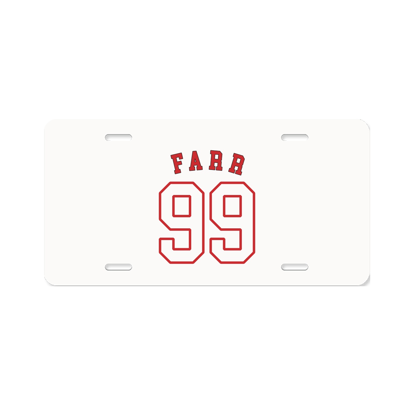 License Plate — Shirsey Arch in Classic
