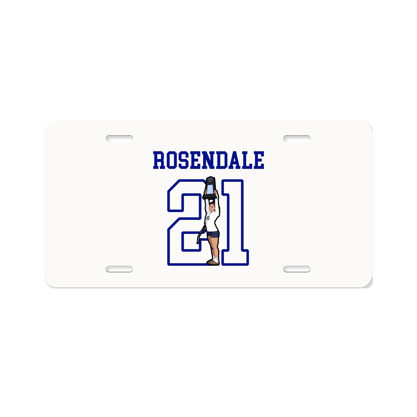 License Plate — Shirsey in Classic