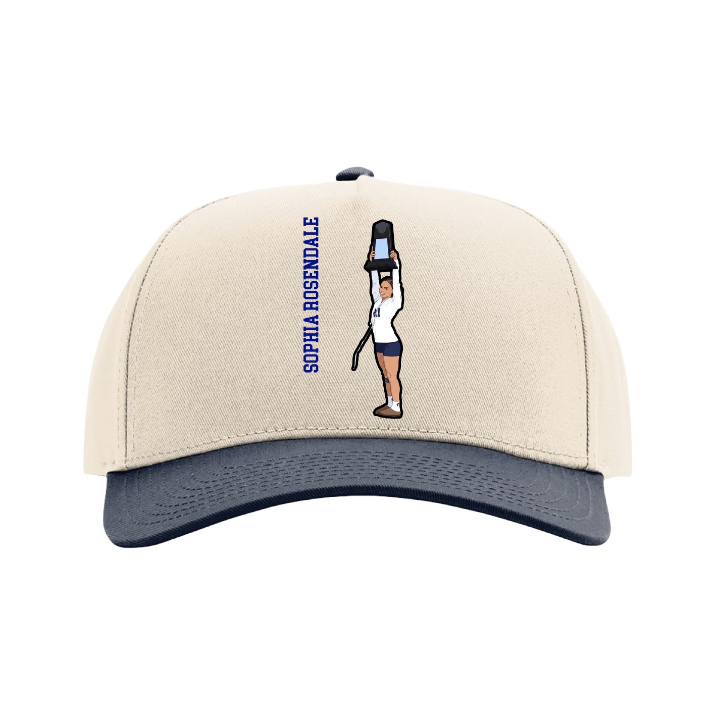 Full Fabric Five-Panel Champ Cap