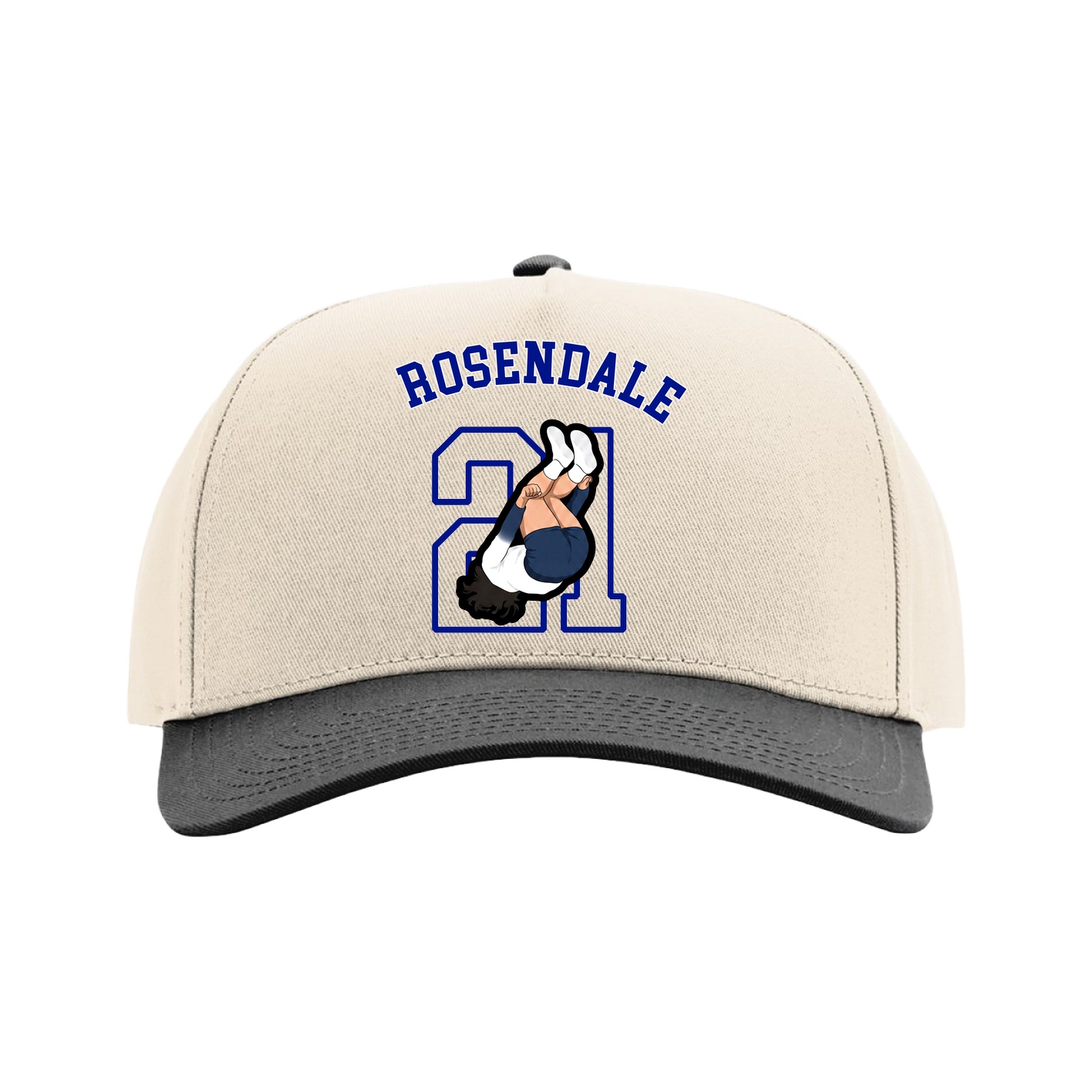 Full Fabric Five-Panel Champ Cap