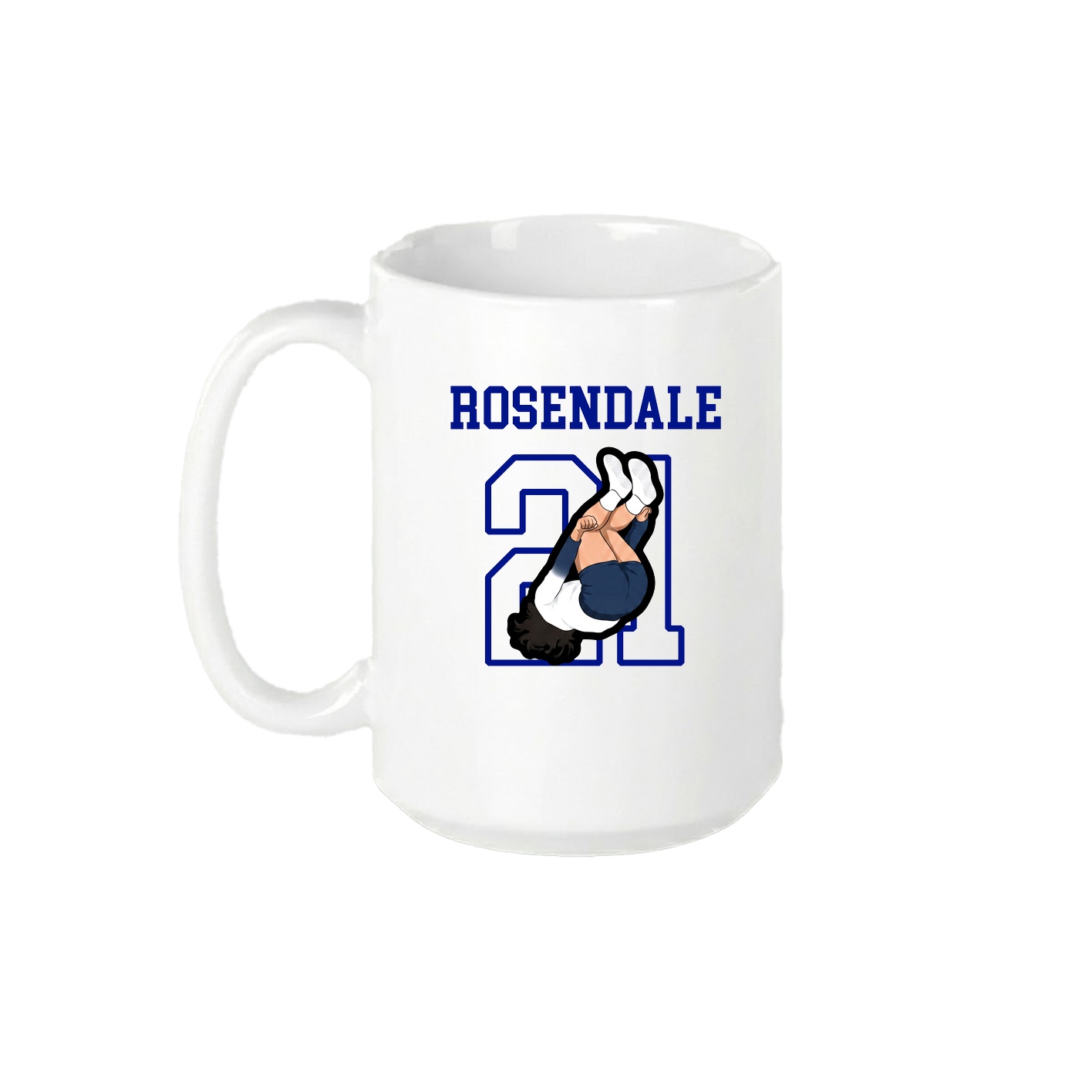 15oz Coffee Mug — Shirsey in White