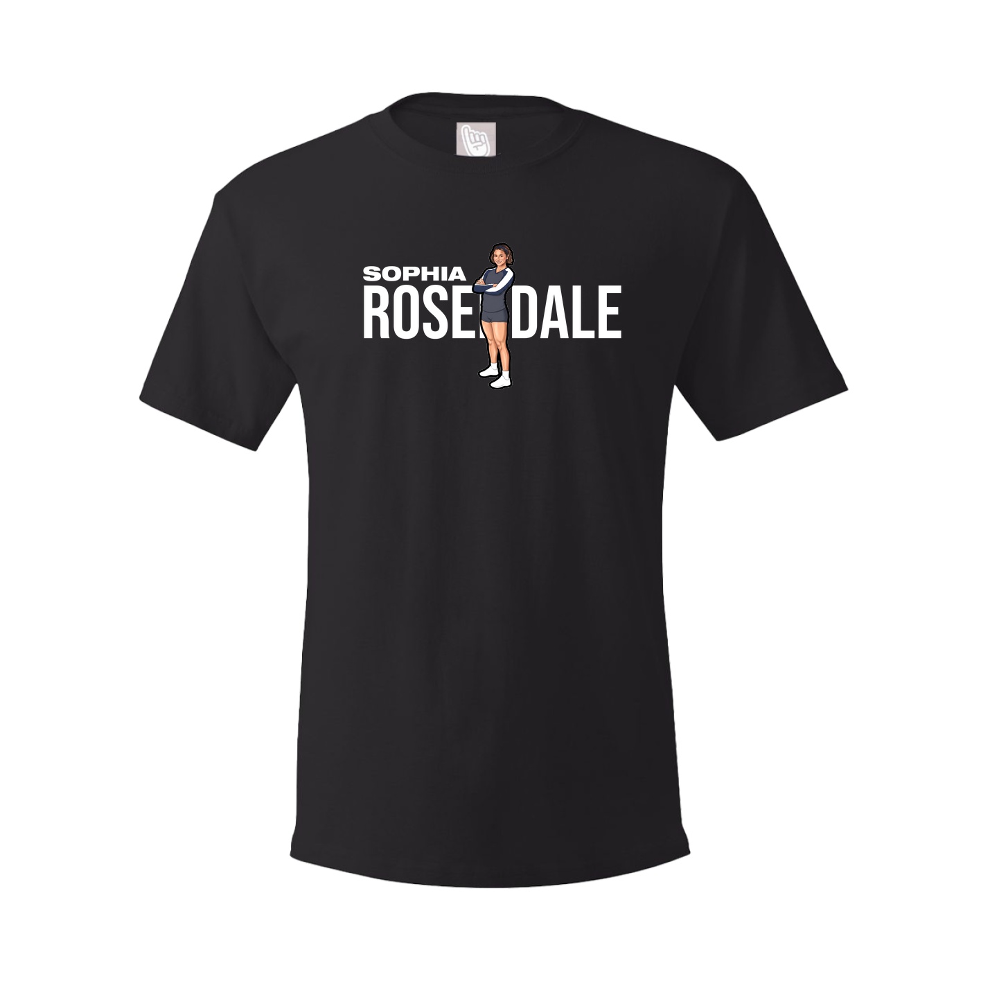 Youth Tee — Player Name in Black