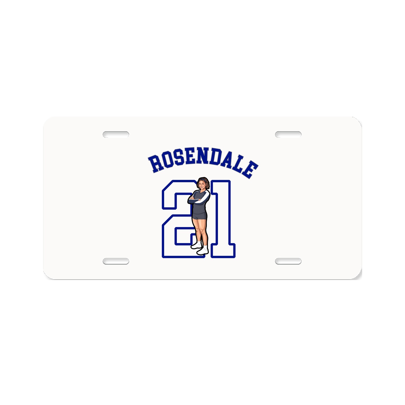 License Plate — Shirsey Arch in Classic