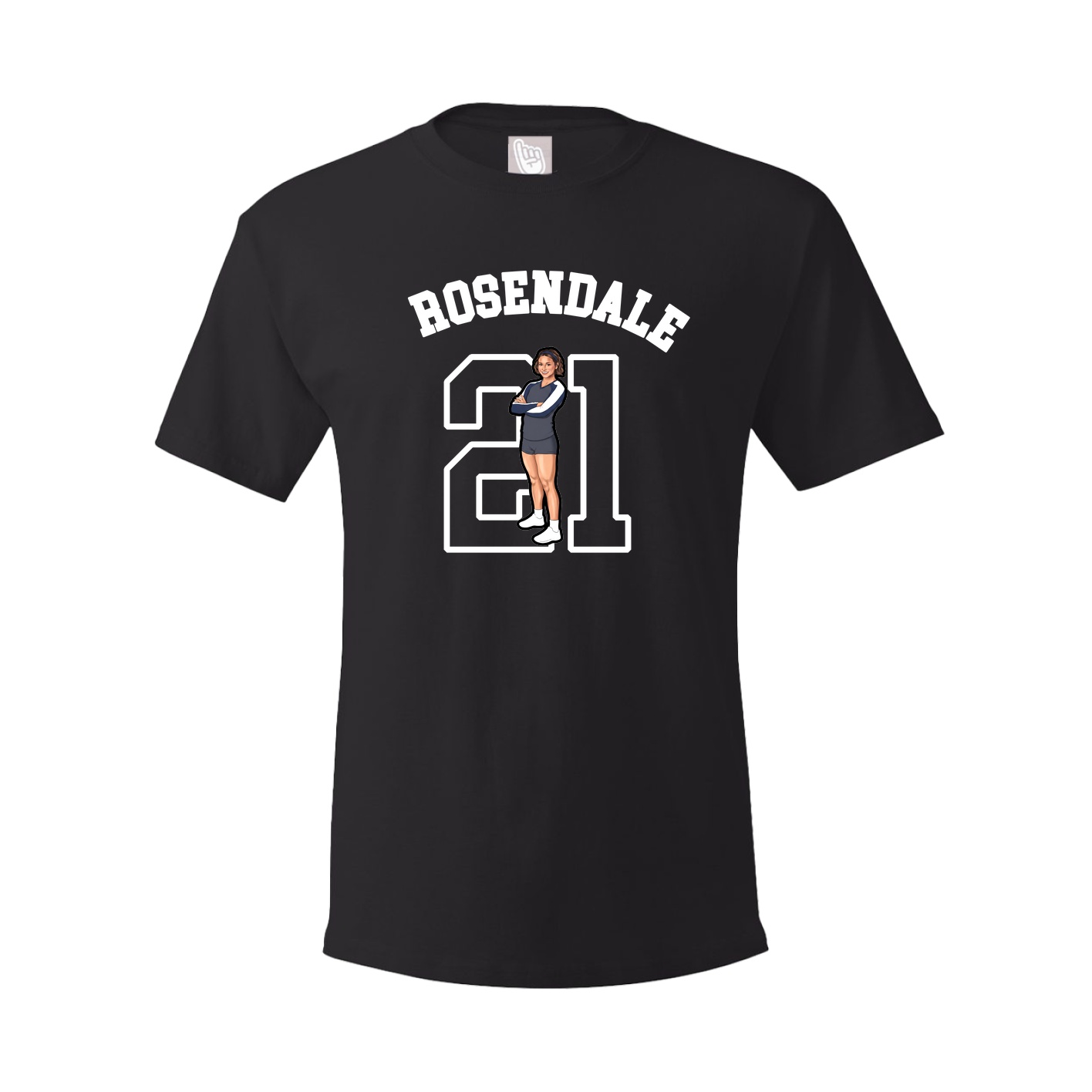 Tee — Shirsey Arch in Black