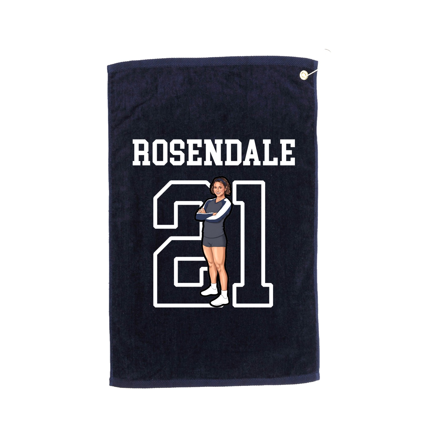 Golf Towel — Shirsey in Navy