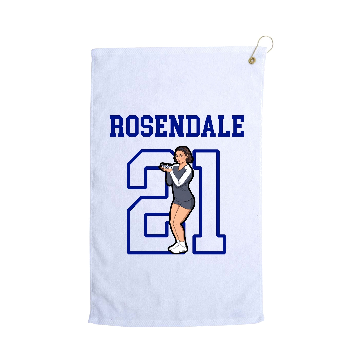 Golf Towel — Shirsey in White