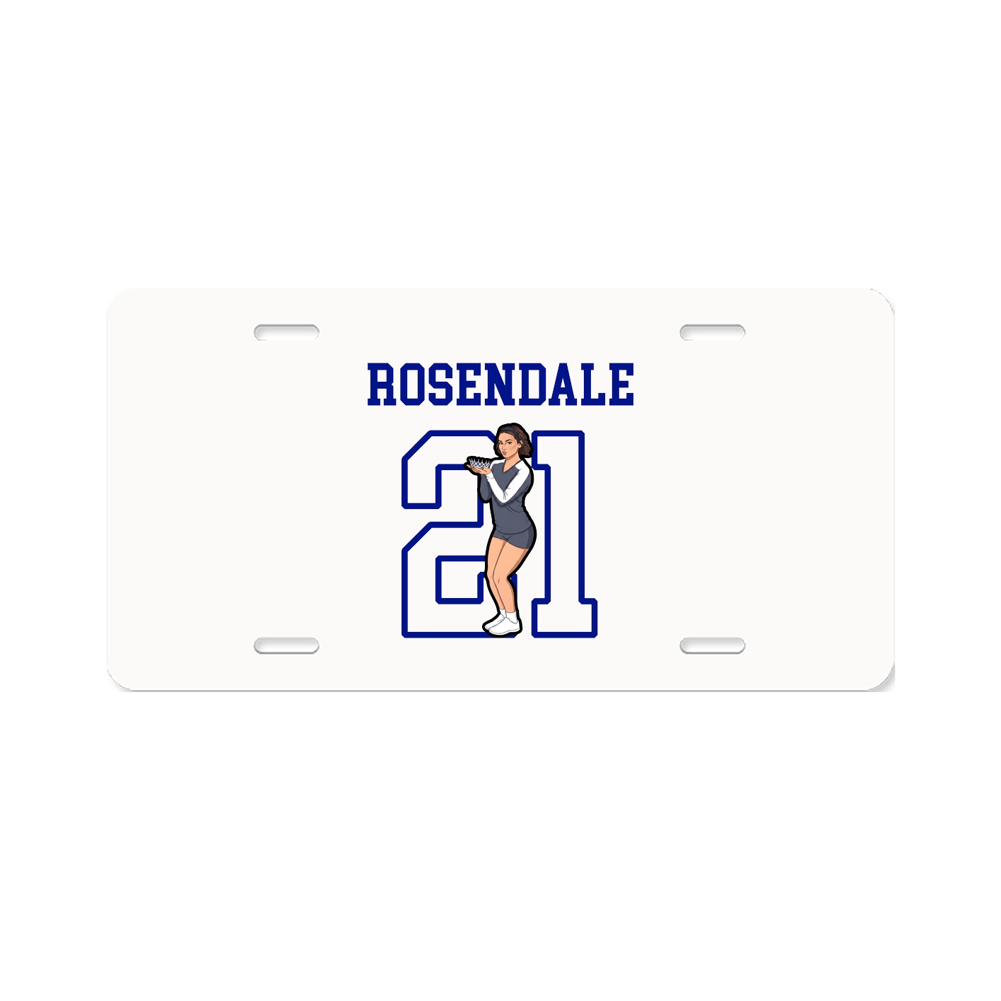 License Plate — Shirsey in Classic