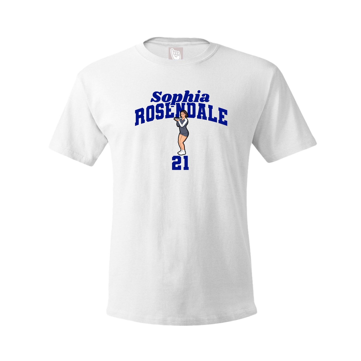 Youth Tee — Signature Arch in White