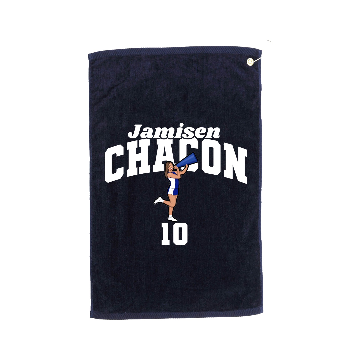 Golf Towel — Signature Arch in Navy