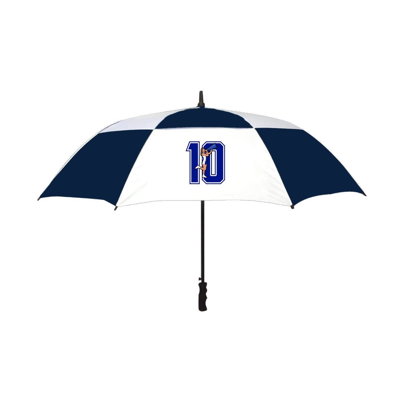 Golf Umbrella — Number in Navy