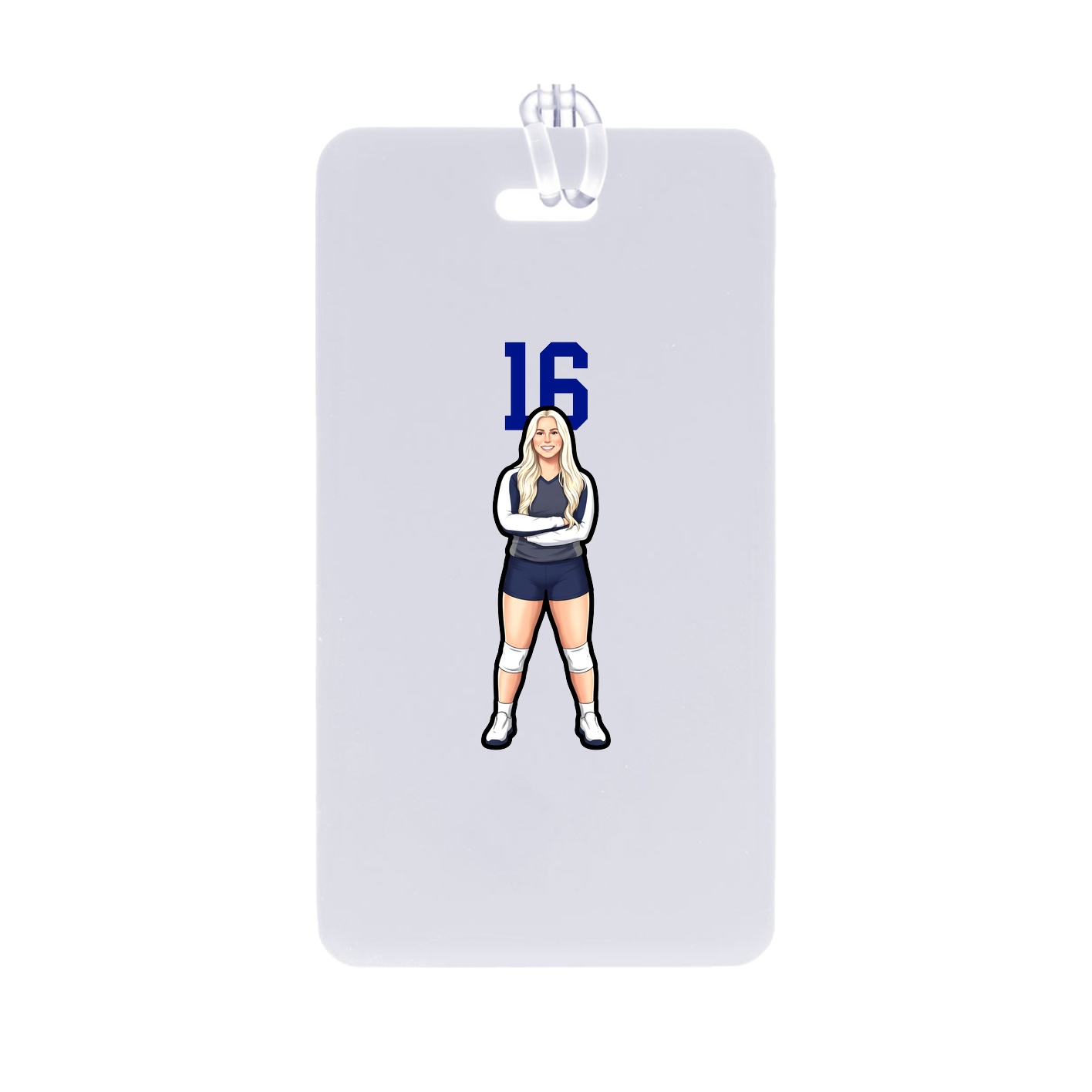 Bag Tag — Number Top in Classic