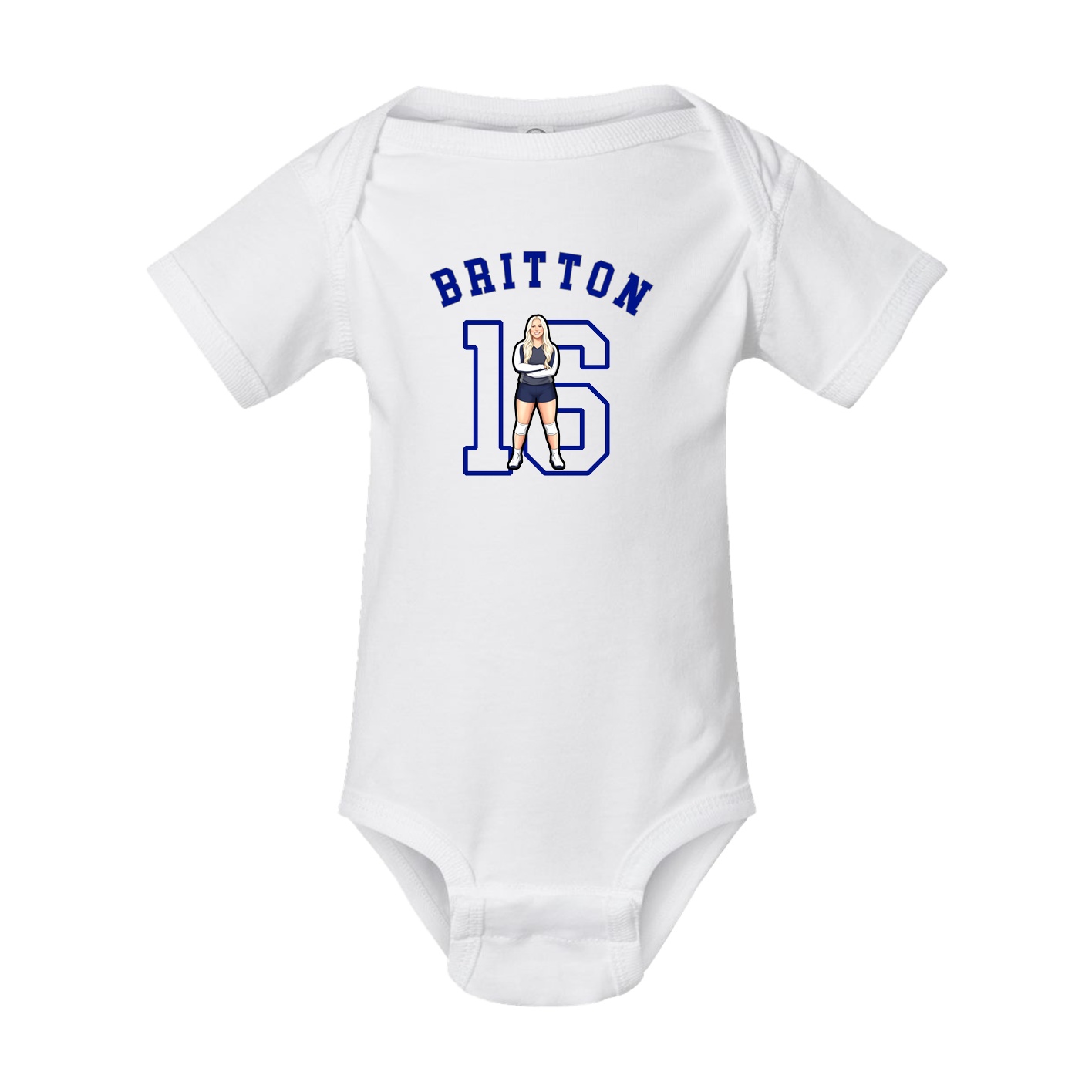 Baby Onesie — Shirsey Arch in White
