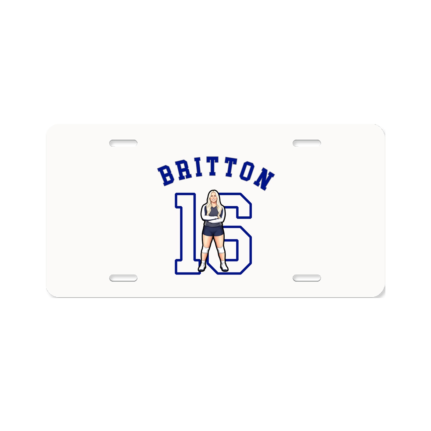 License Plate — Shirsey Arch in Classic