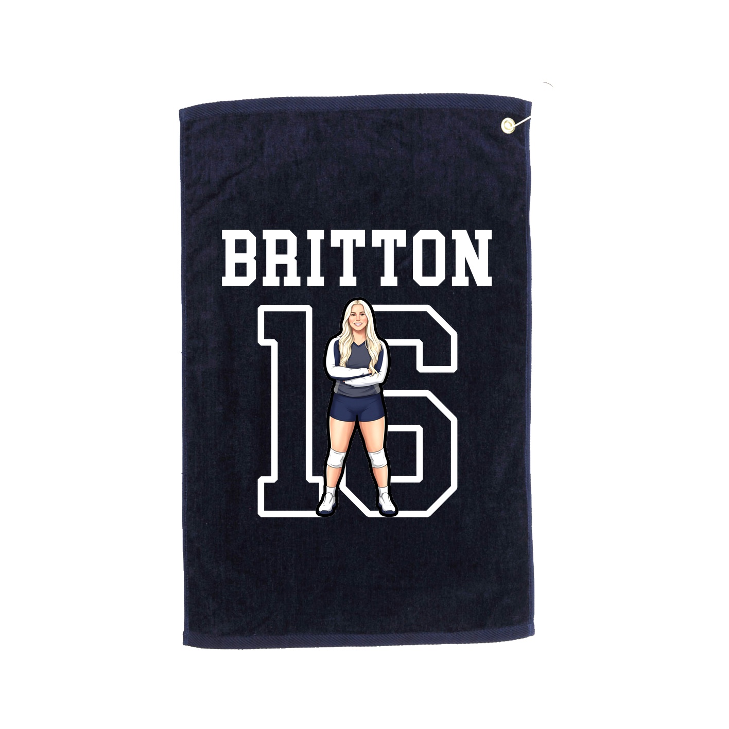 Golf Towel — Shirsey in Navy