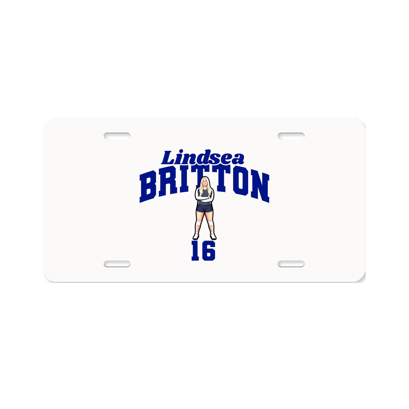 License Plate — Signature Arch in Classic