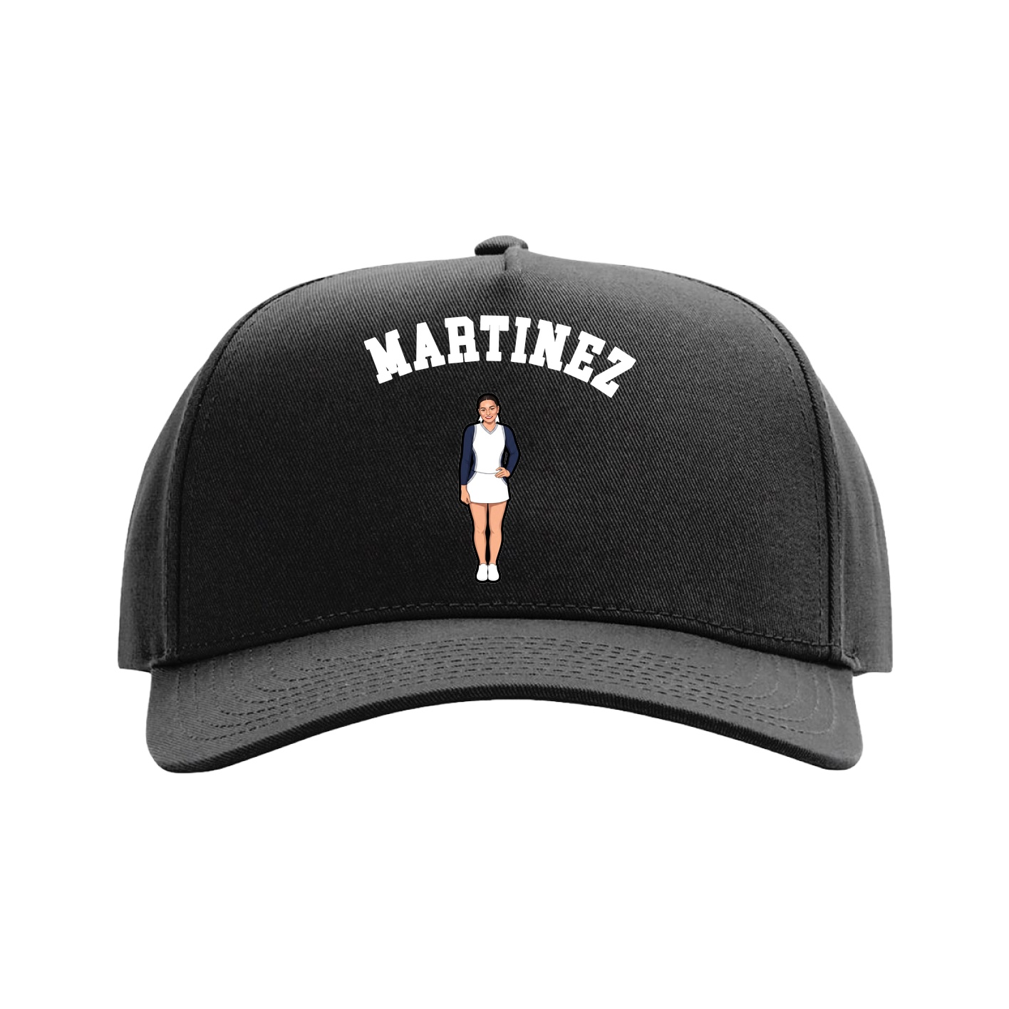 Full Fabric Five-Panel Champ Cap