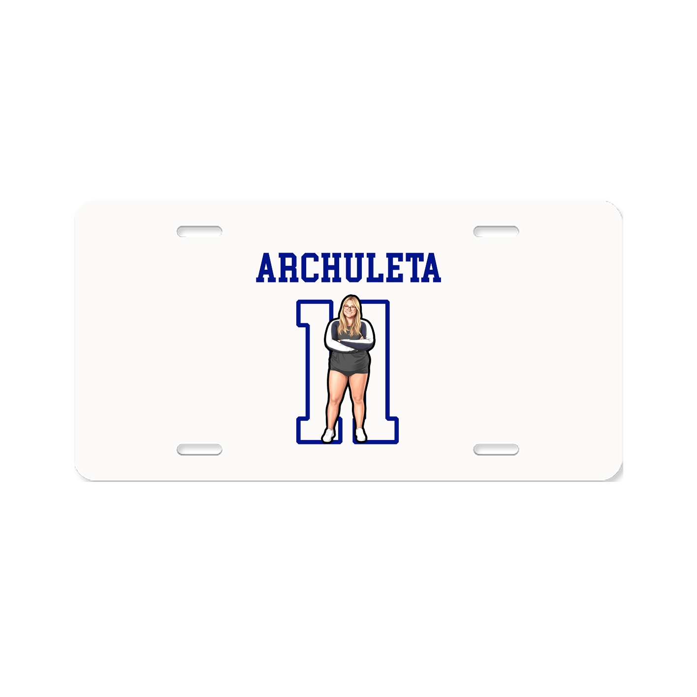 License Plate — Shirsey in Classic