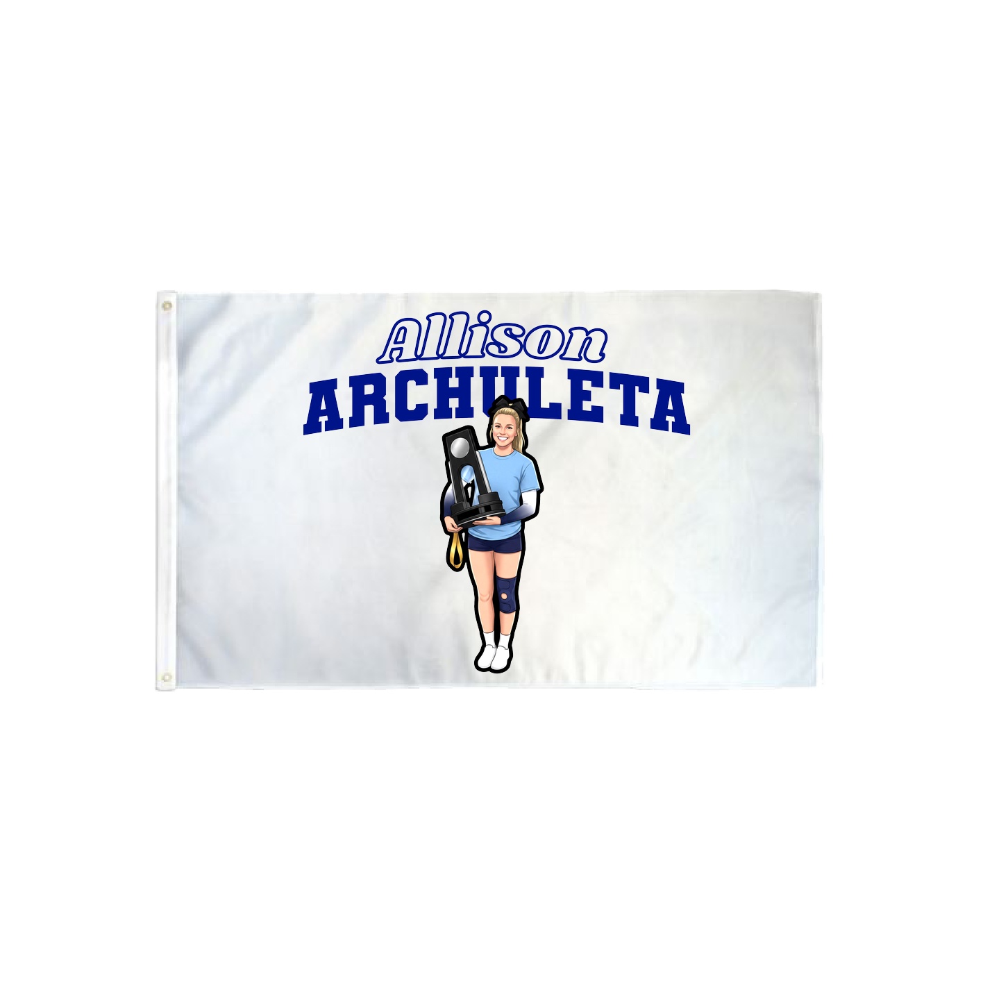 3x5 Flag — Name Arch in Classic