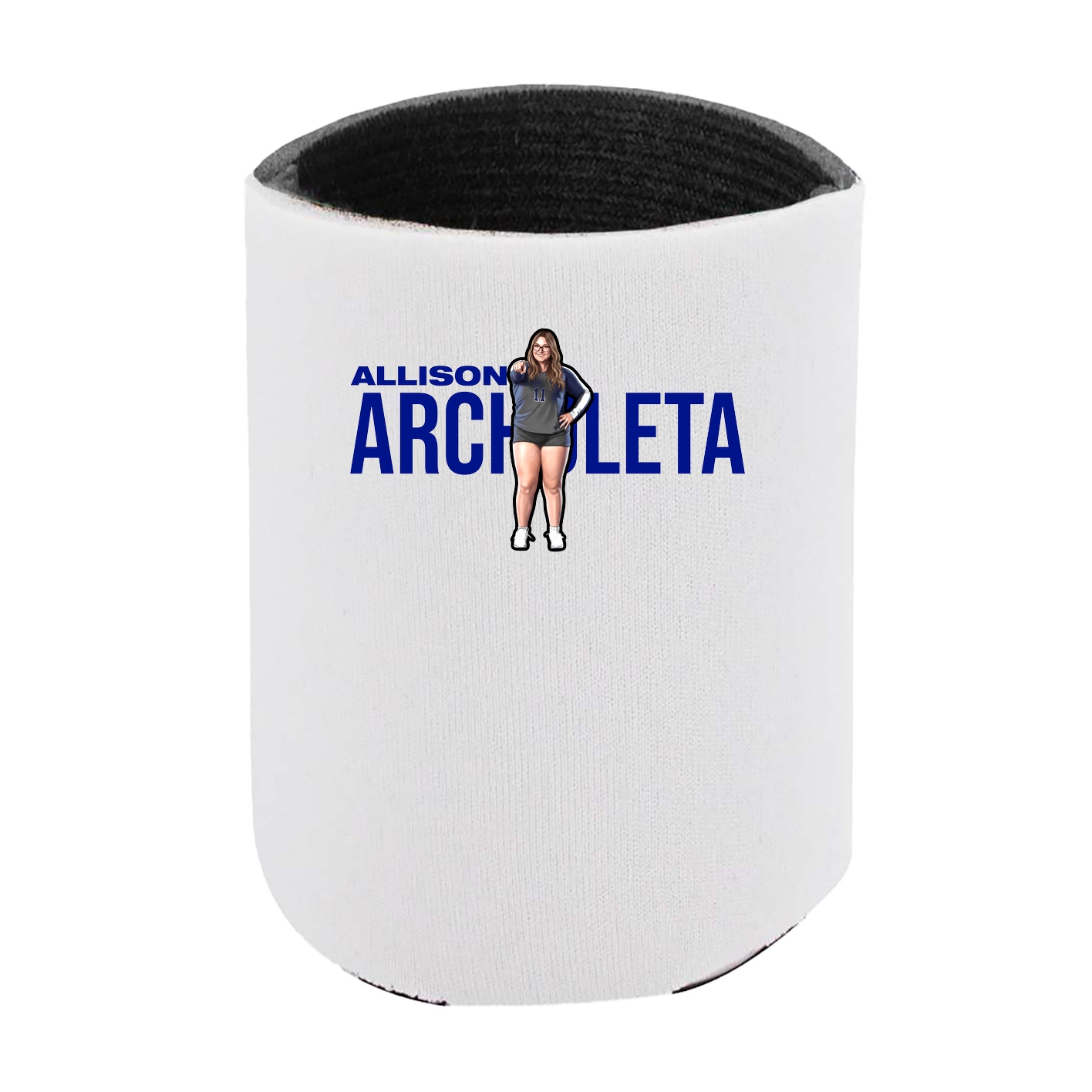 Can Holder — Player Name in White