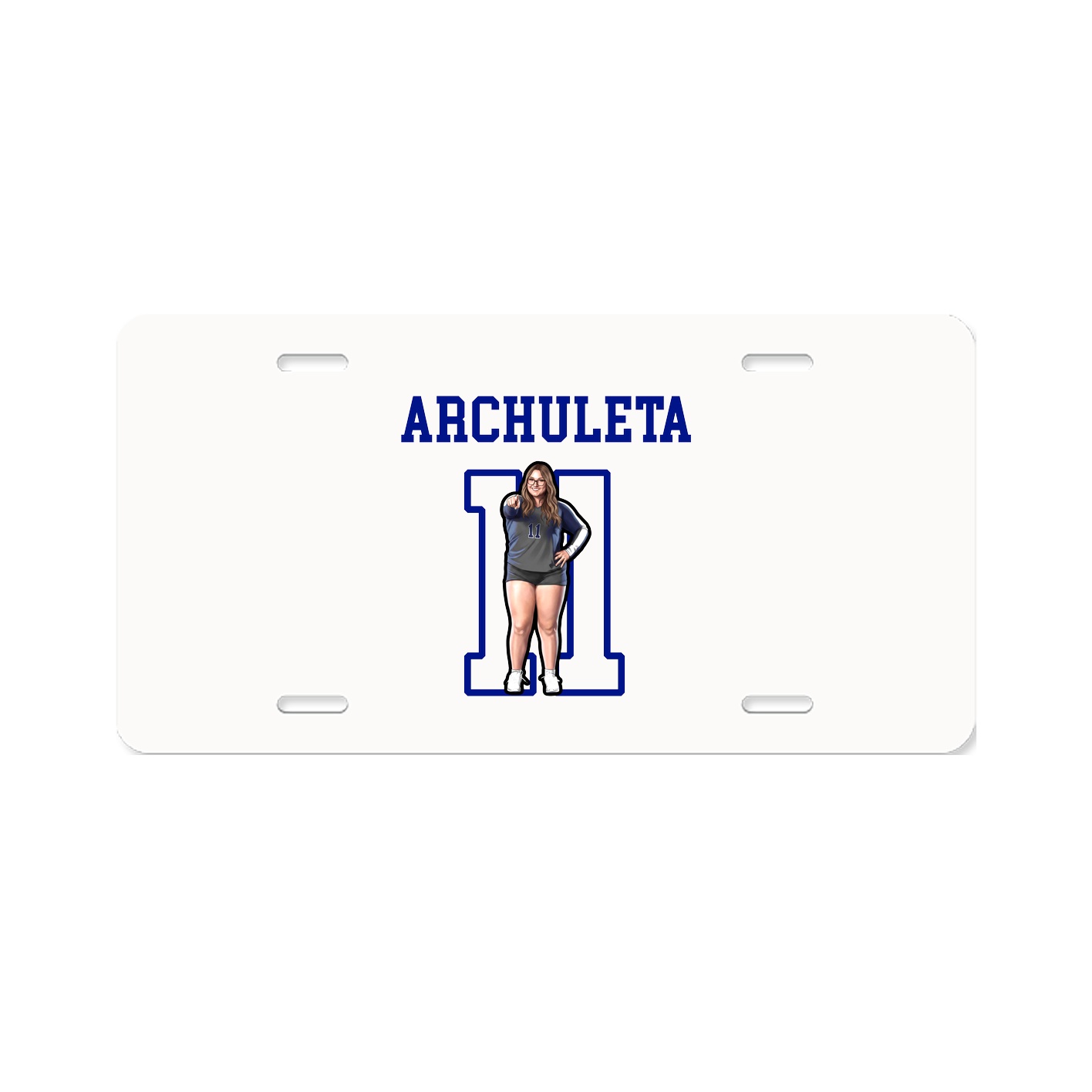 License Plate — Shirsey in Classic