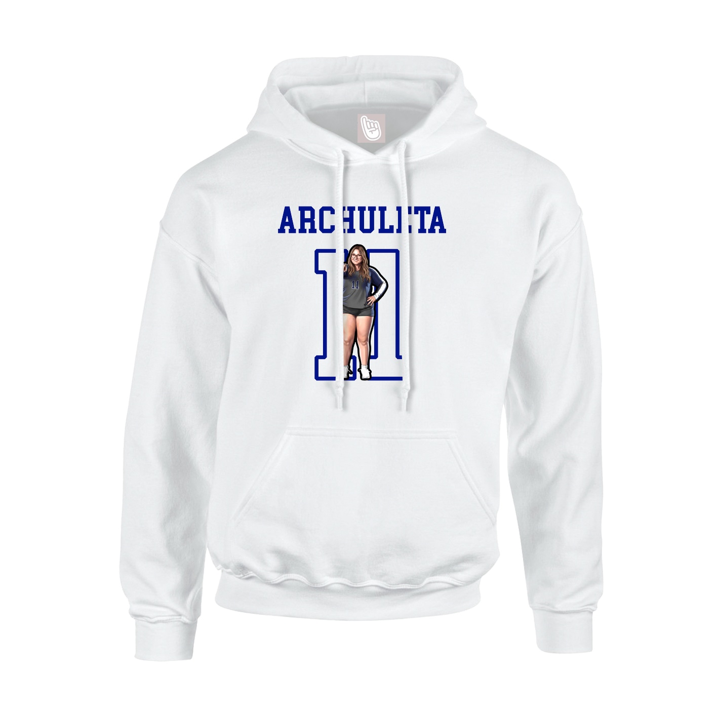 Youth Hoodie — Shirsey in White