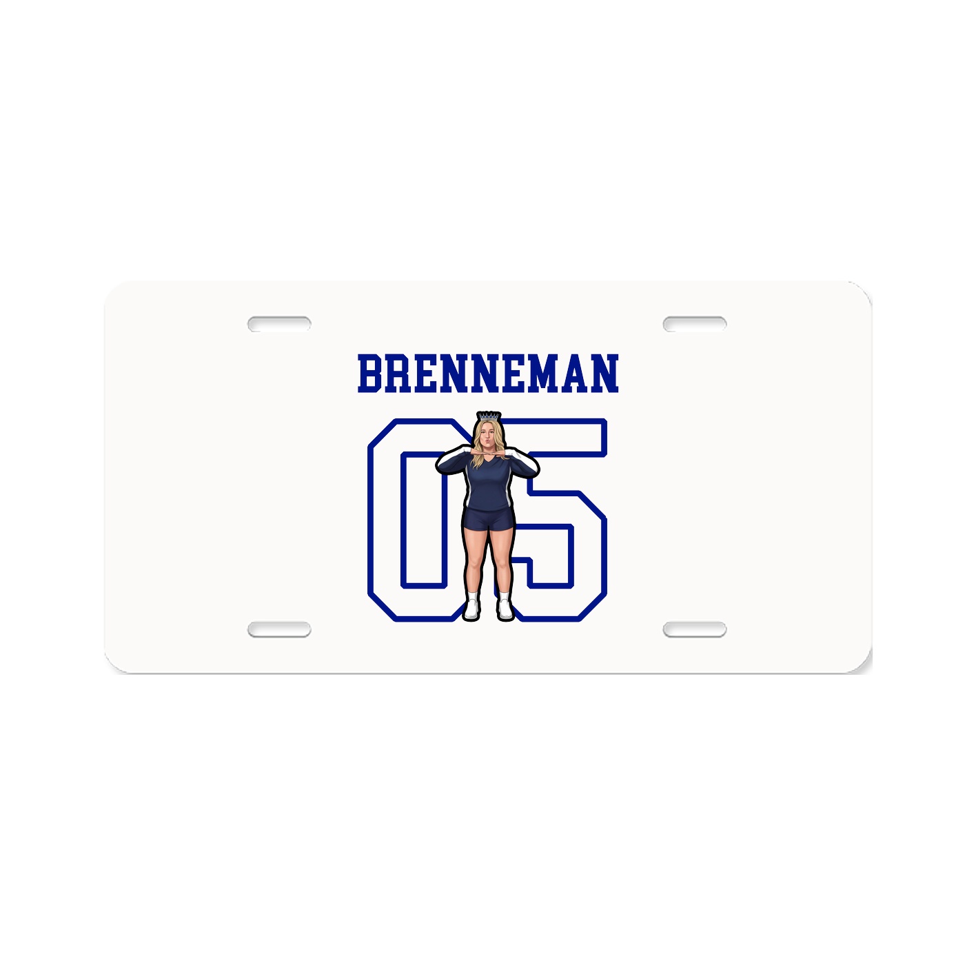 License Plate — Shirsey in Classic