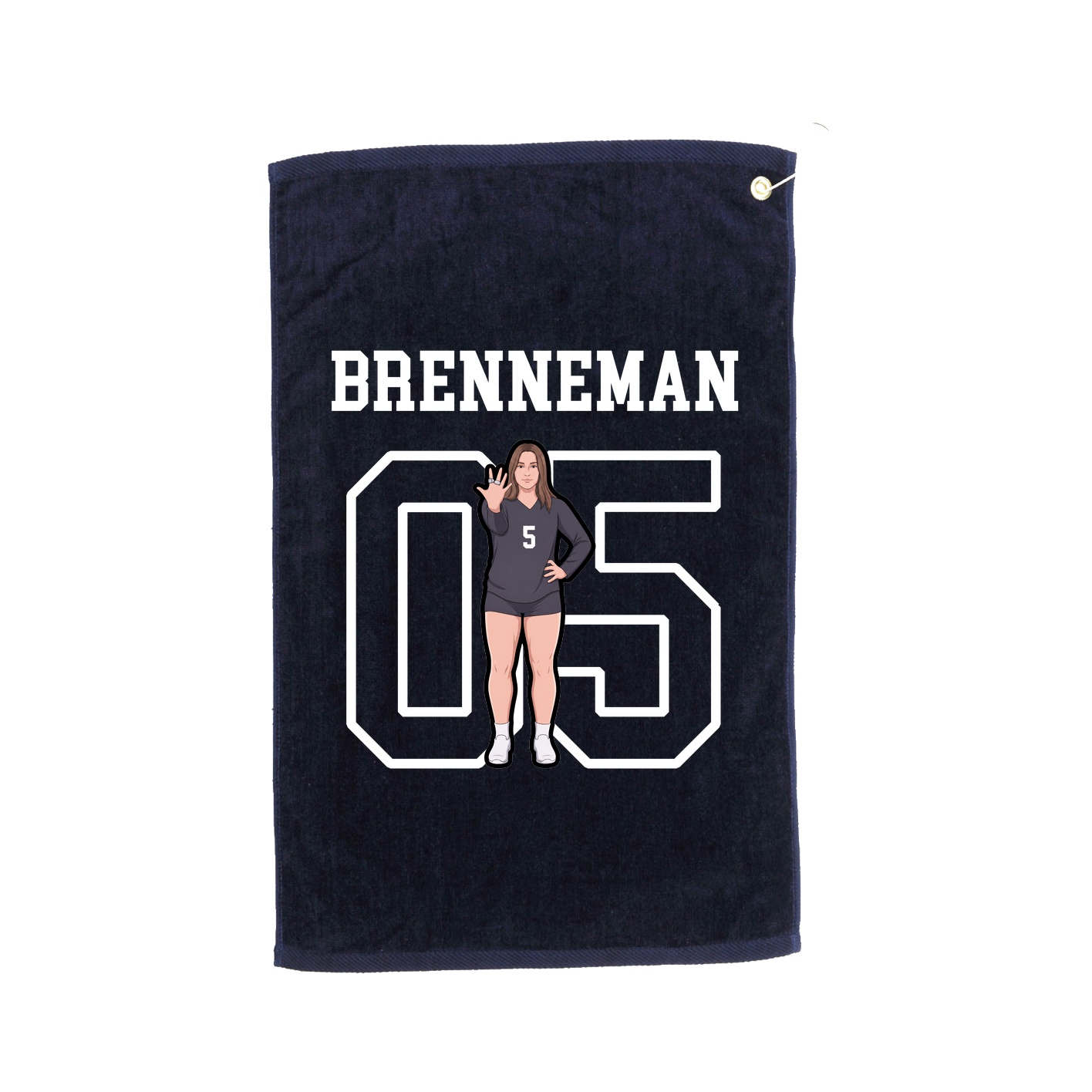Golf Towel — Shirsey in Navy