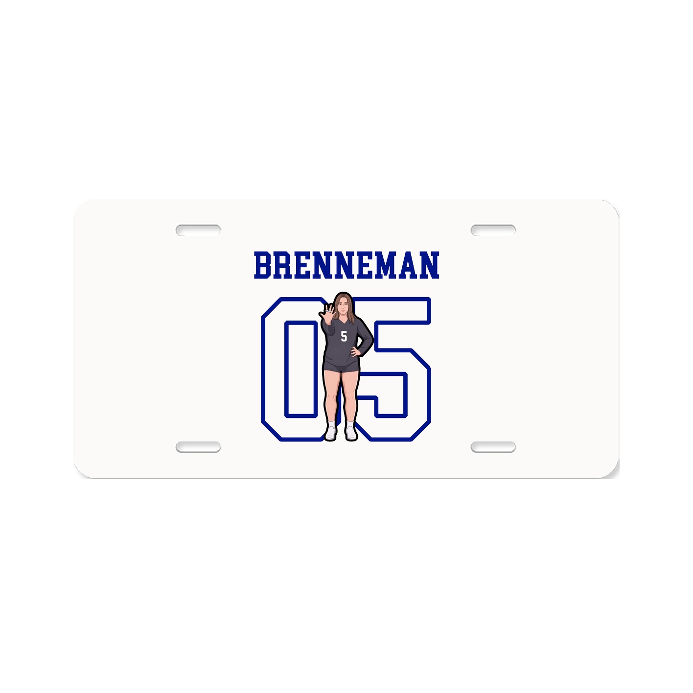 License Plate — Shirsey in Classic