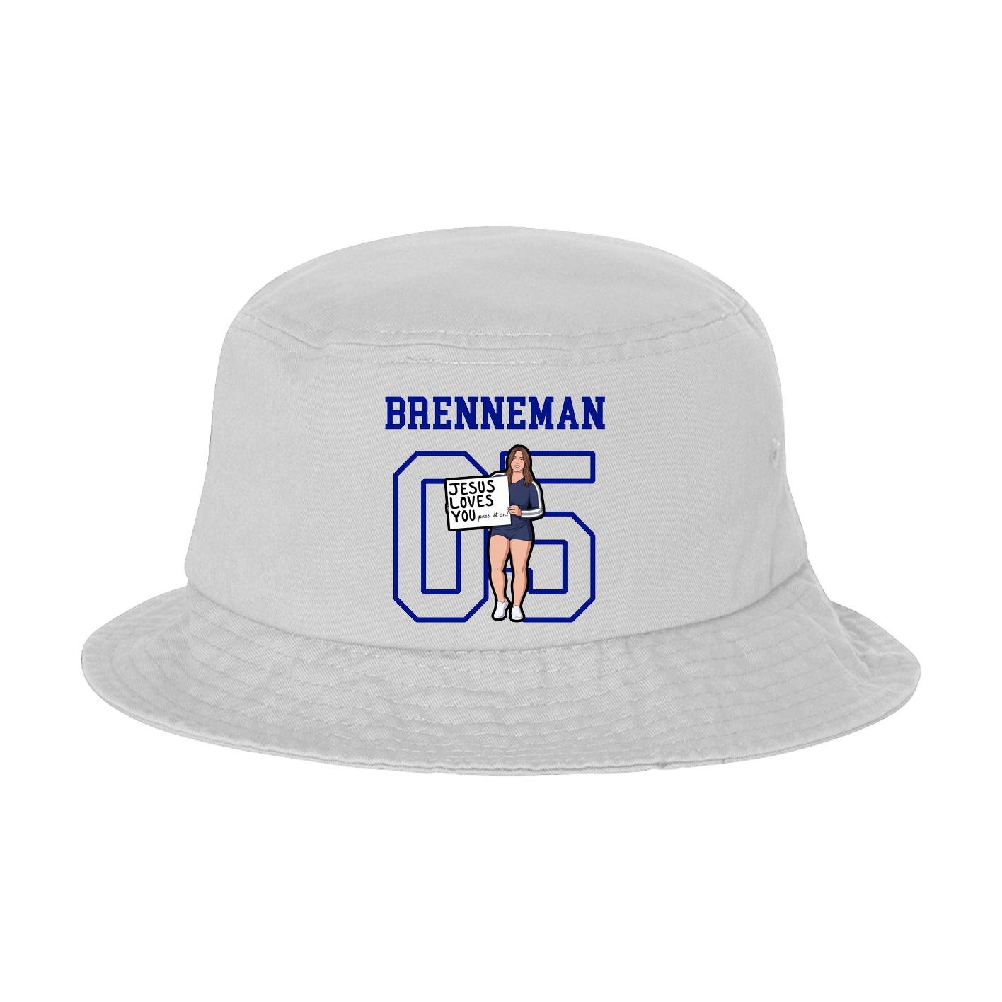 Bucket Cap — Shirsey in White