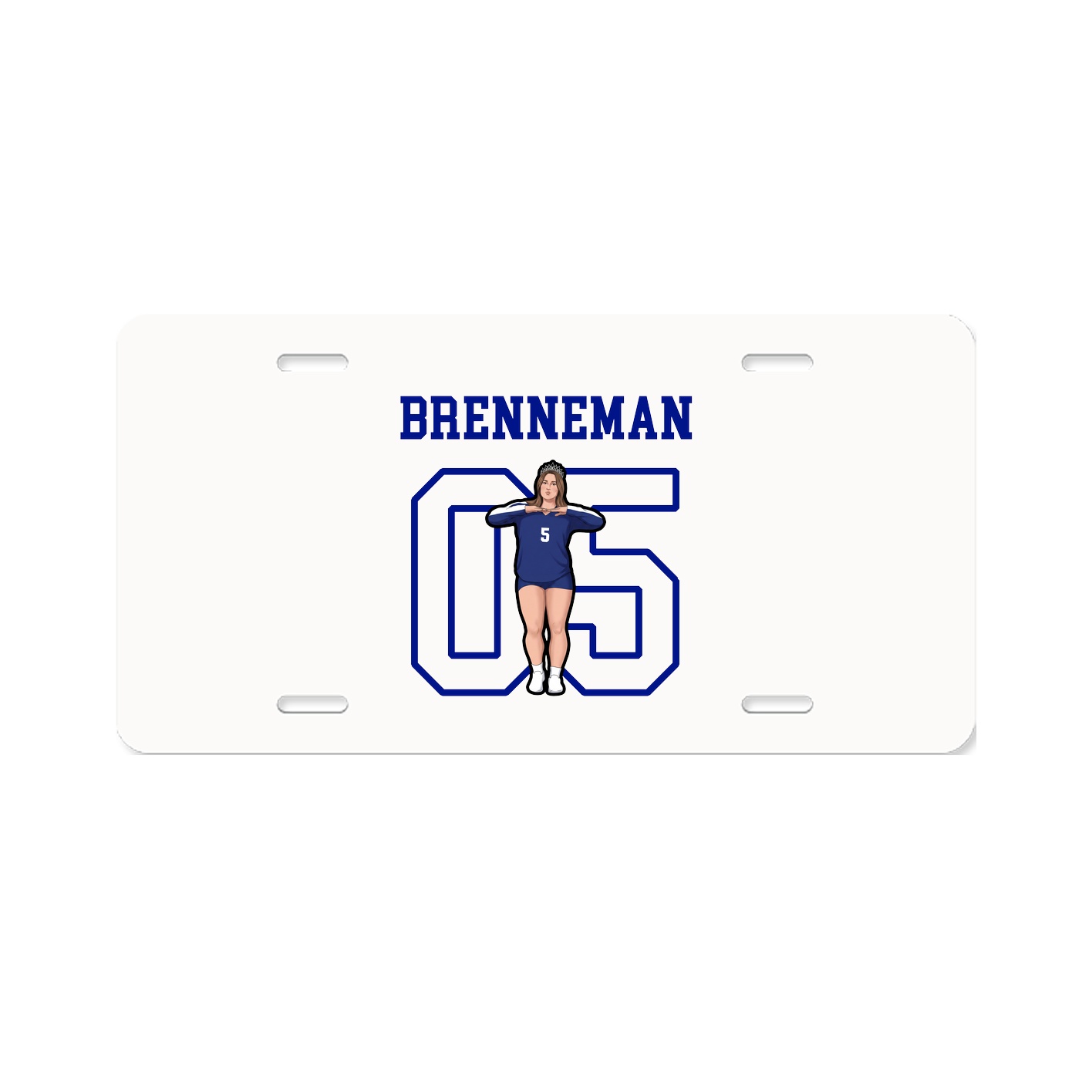 License Plate — Shirsey in Classic