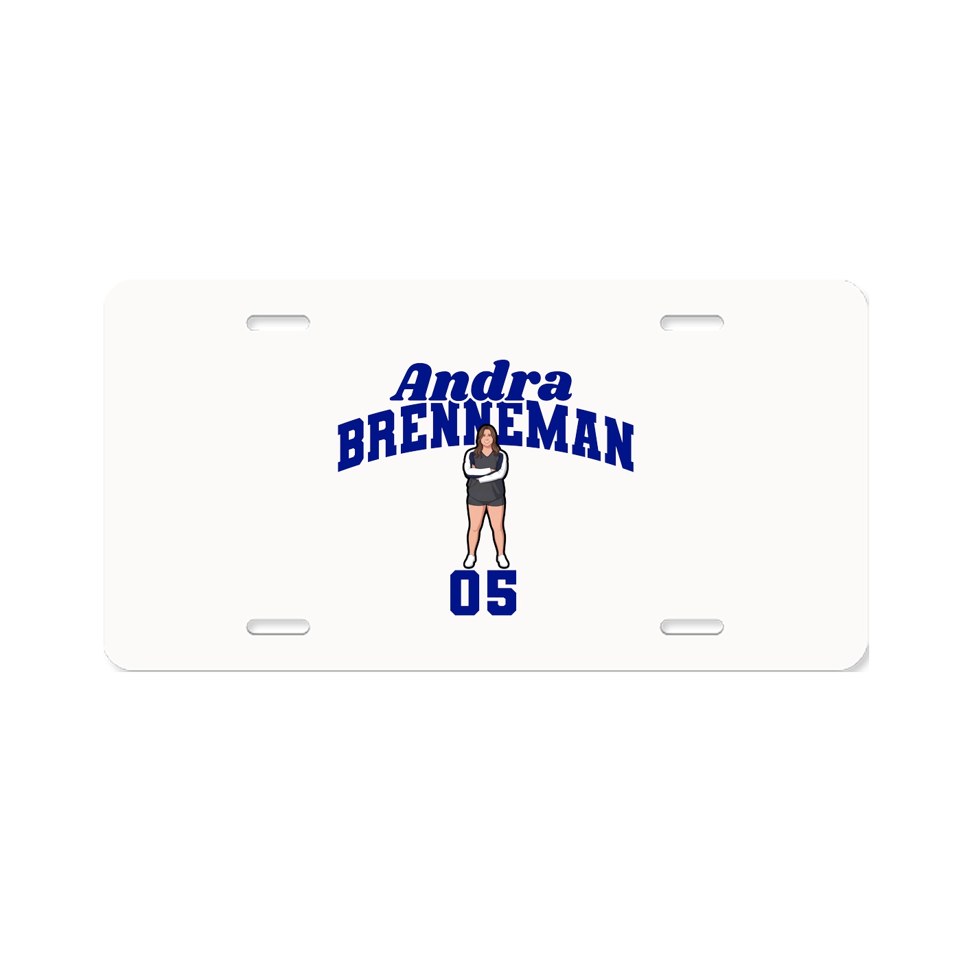 License Plate — Signature Arch in Classic