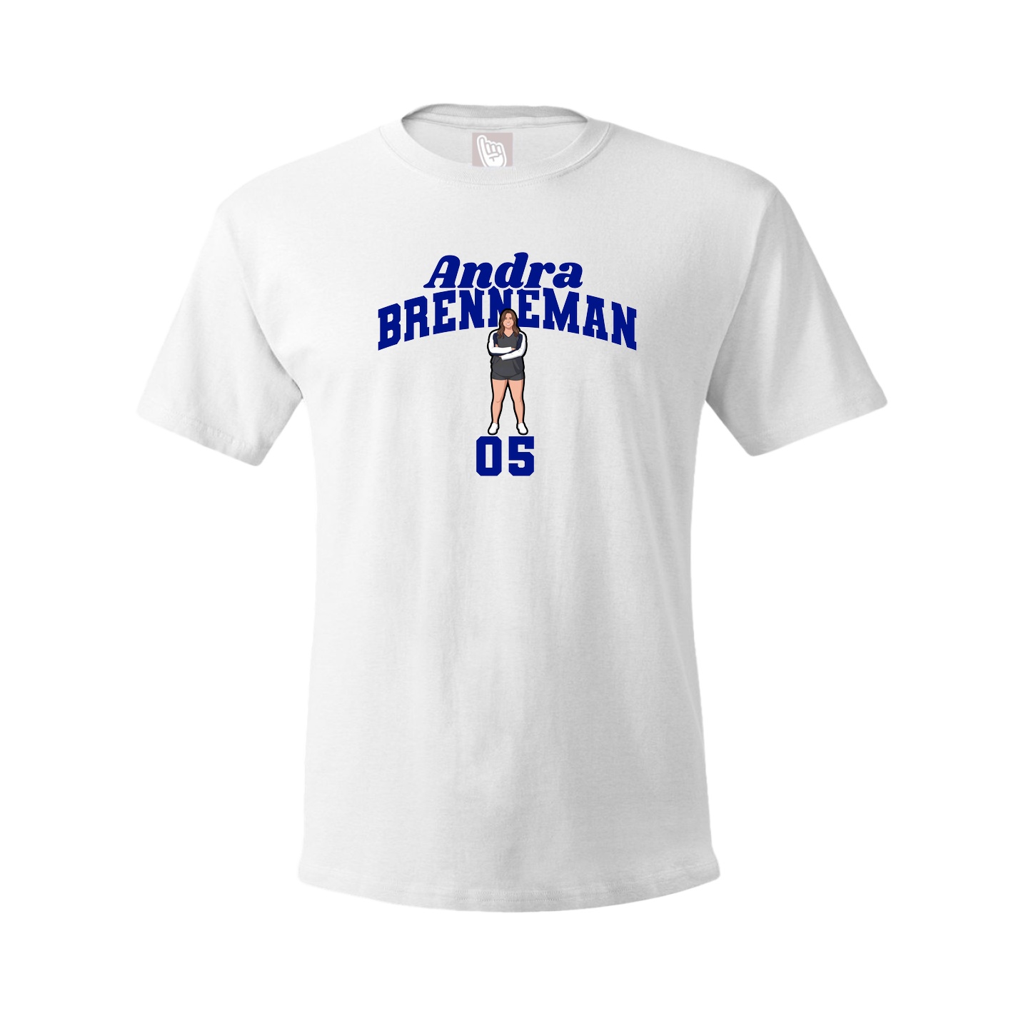 Youth Tee — Signature Arch in White