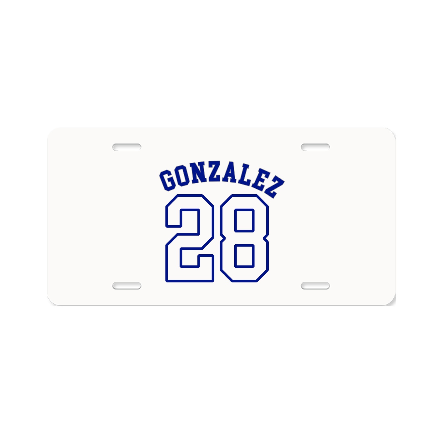 License Plate — Shirsey Arch in Classic